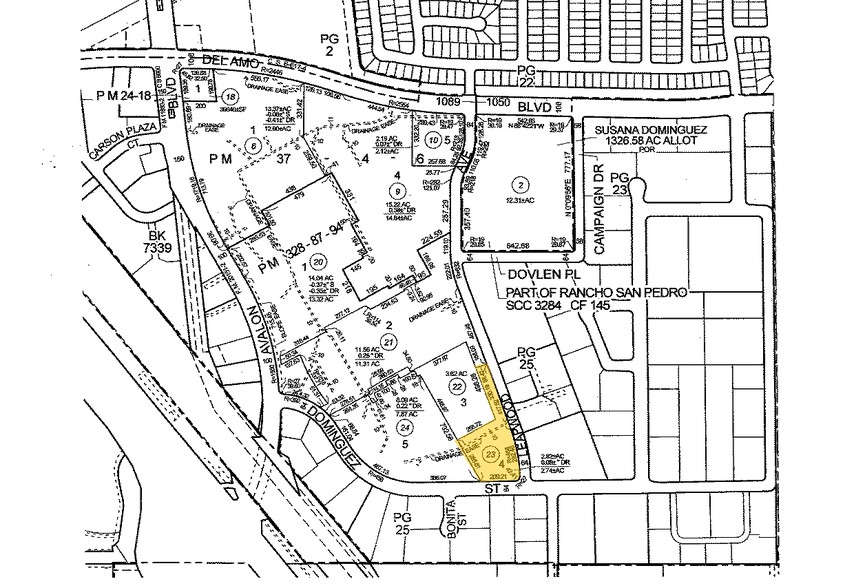 945 E Dominguez St, Carson, CA à louer - Plan cadastral - Image 2 de 4