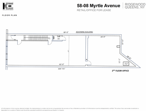 58-08 Myrtle Ave, Flushing, NY for lease Floor Plan- Image 2 of 2