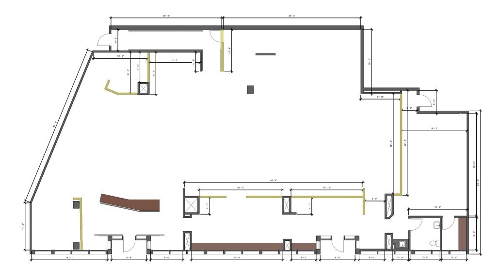 7141-7155 Santa Monica Blvd, West Hollywood, CA for lease Floor Plan- Image 1 of 2