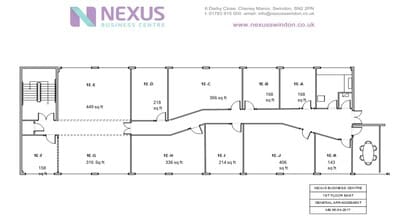 6 Darby Clos, Swindon for lease Floor Plan- Image 1 of 4