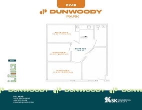 1 Dunwoody Park, Atlanta, GA à louer Plan de site- Image 1 de 1