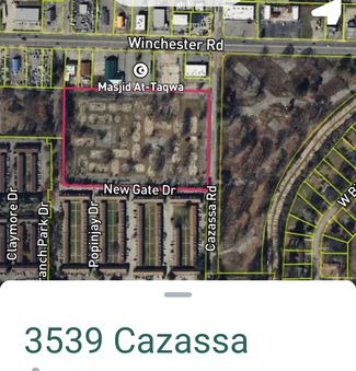 More details for 3539 Cazassa Rd, Memphis, TN - Land for Sale