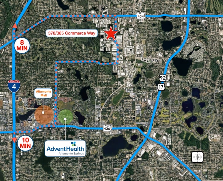 385 Commerce Way, Longwood, FL for lease - Building Photo - Image 2 of 4