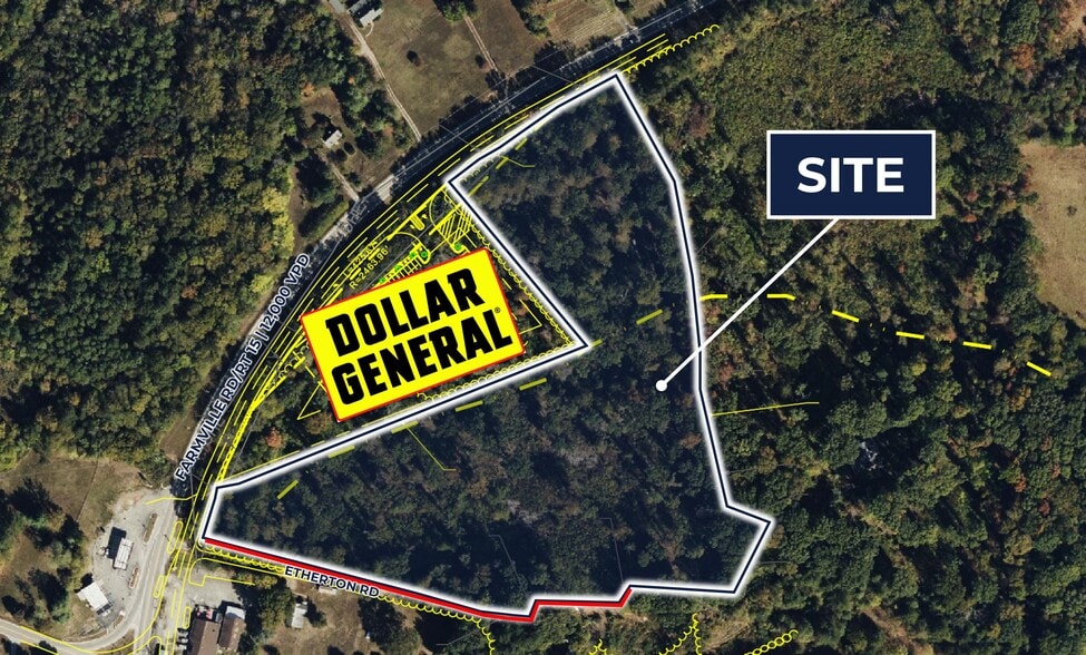 4979 Farmville Rd, Farmville, VA for sale - Aerial - Image 2 of 2