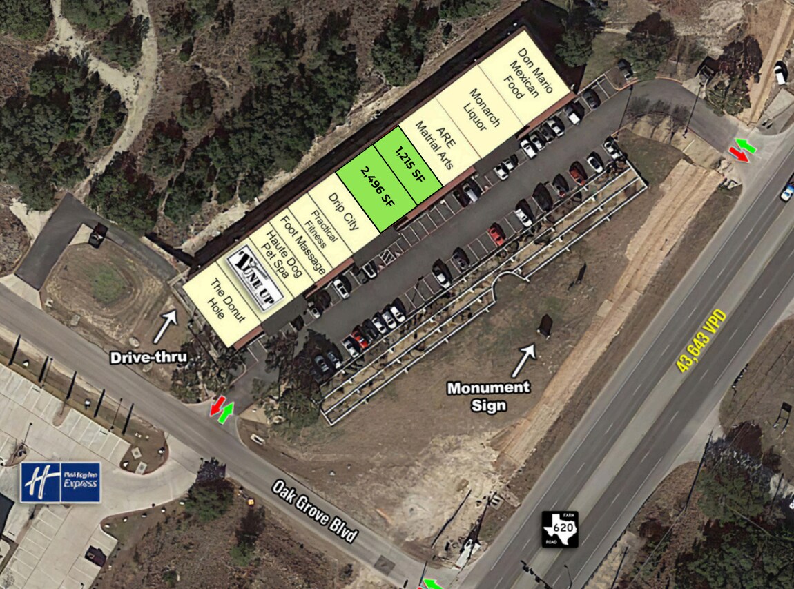 1700 Ranch Road 620 N, Austin, TX for lease Aerial- Image 1 of 4