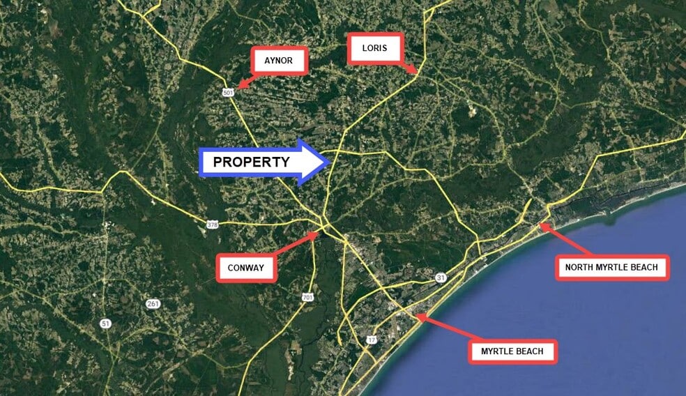 TBD Mount Pisgah Cemetery Road, Conway, SC à vendre - Photo du bâtiment - Image 2 de 2