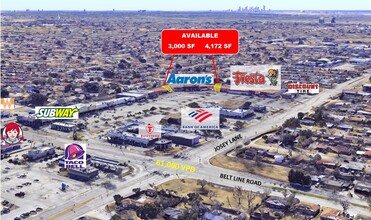 1235 S Josey Ln, Carrollton, TX - aerial  map view - Image1