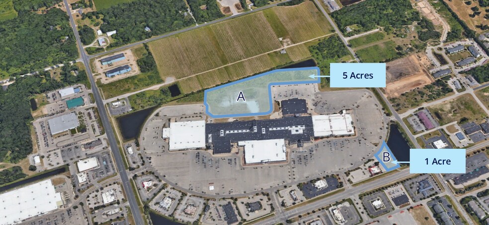 S Harvey The Lakes Mall, Muskegon, MI à louer - Photo du bâtiment - Image 3 de 4