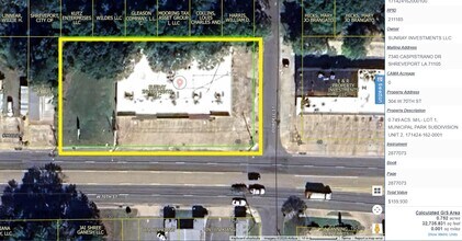 304 W 70th St, Shreveport, LA à louer Aérien- Image 2 de 6
