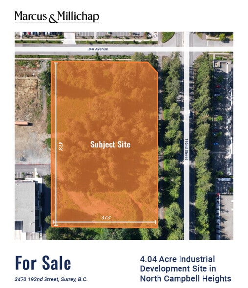 3470 192 st, Surrey, BC for sale - Primary Photo - Image 1 of 1