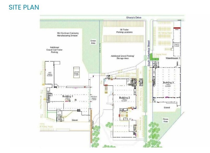 810 S Columbus Ave, Newton, KS for sale - Site Plan - Image 2 of 6