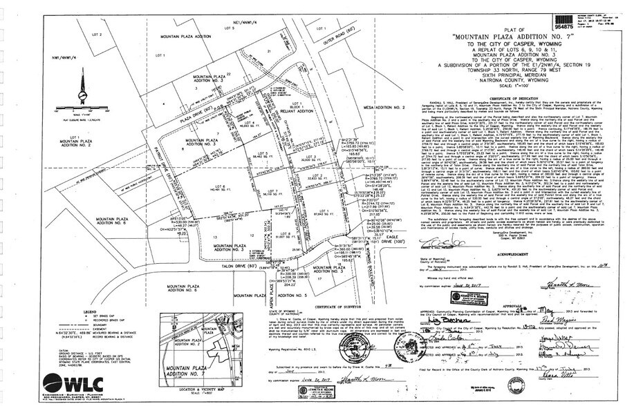 3307 Patriot, Casper, WY à vendre - Plan cadastral - Image 3 de 3