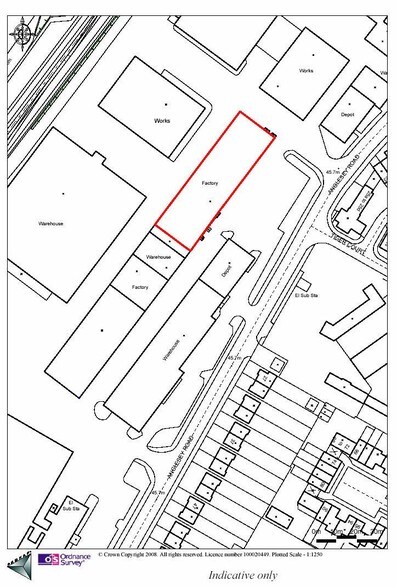 Anglesey Rd, Burton On Trent à vendre - Plan de site - Image 2 de 7