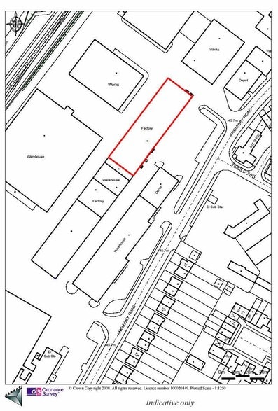 Anglesey Rd, Burton On Trent for sale - Site Plan - Image 2 of 7