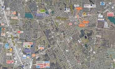 NEC Egret Bay Blvd & League City Parkway, League City, TX - AÉRIEN Vue de la carte