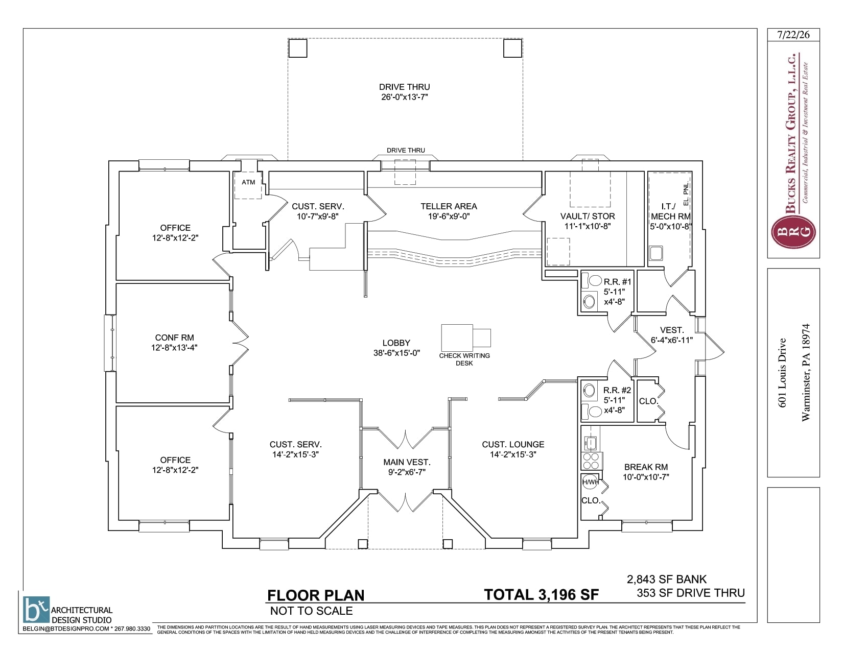 601 Louis Dr, Warminster Township, PA for lease Interior Photo- Image 1 of 2