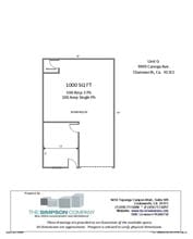 9907-9909 Canoga Ave, Chatsworth, CA for lease Floor Plan- Image 2 of 2