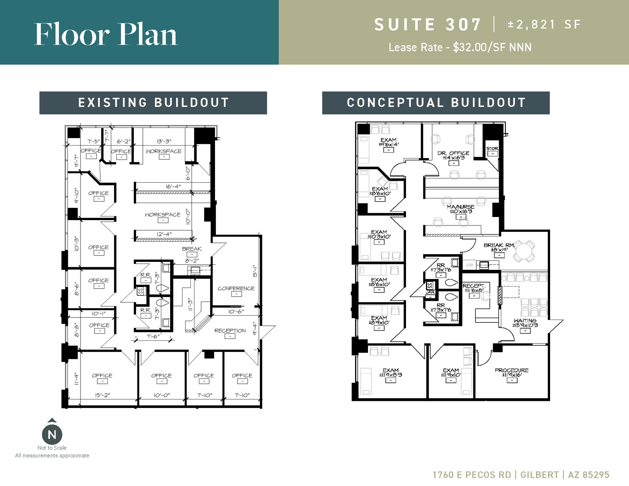 1760 E Pecos Rd, Gilbert, AZ for lease Floor Plan- Image 1 of 1
