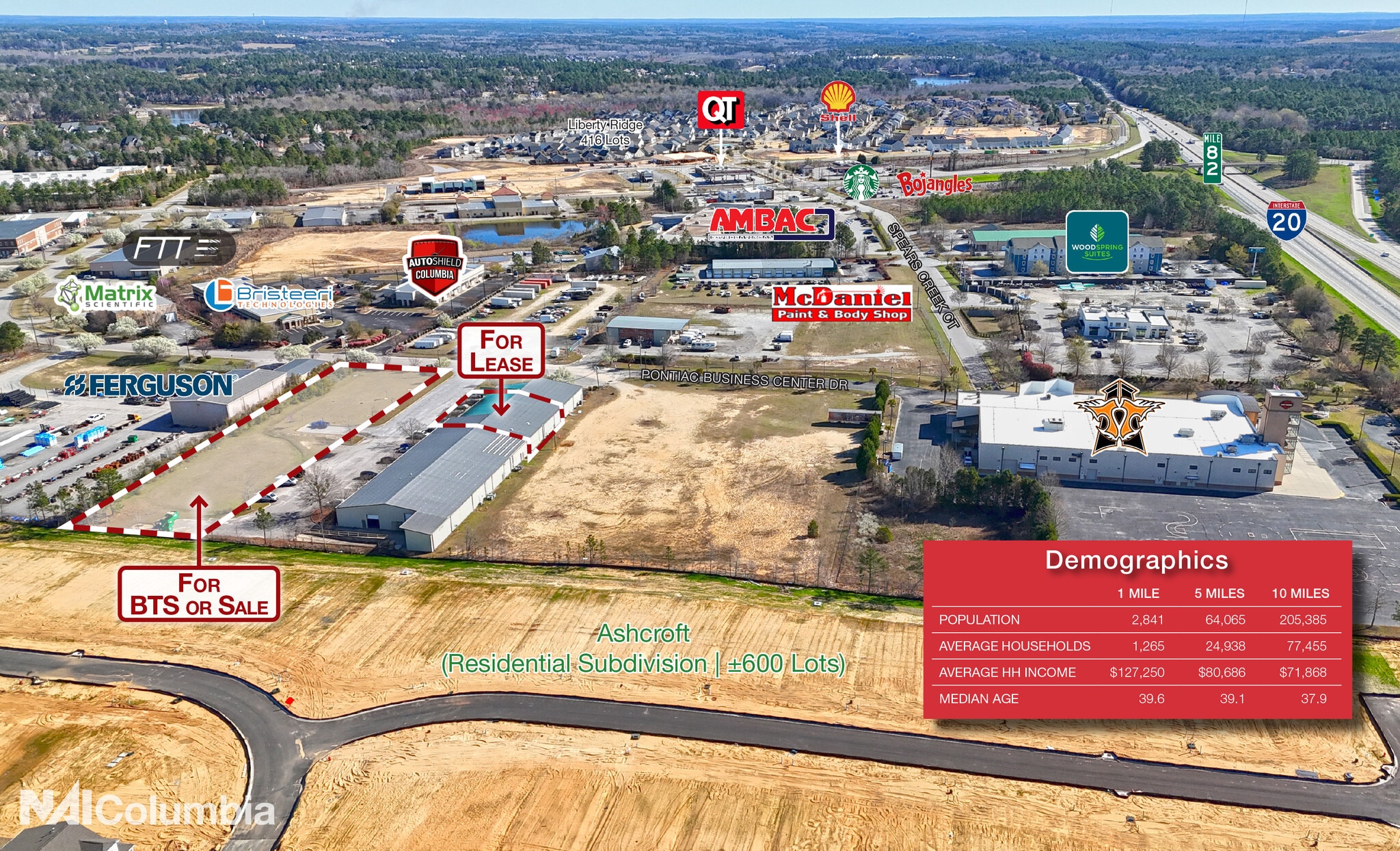 170 Pontiac Business Center Dr, Elgin, SC for lease Building Photo- Image 1 of 2