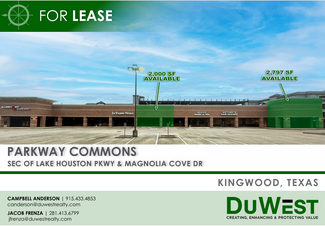 Plus de détails pour 1850 W Lake Houston Pky, Kingwood, TX - Vente au détail à louer