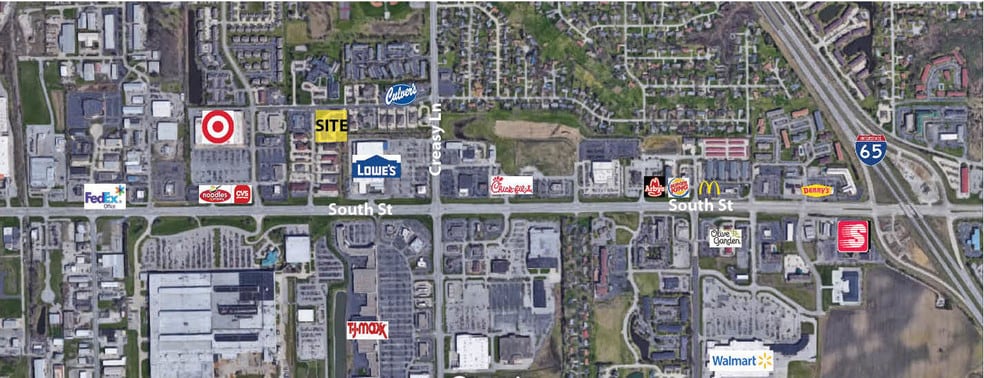 3701 Rome Dr, Lafayette, IN for lease - Aerial - Image 1 of 4