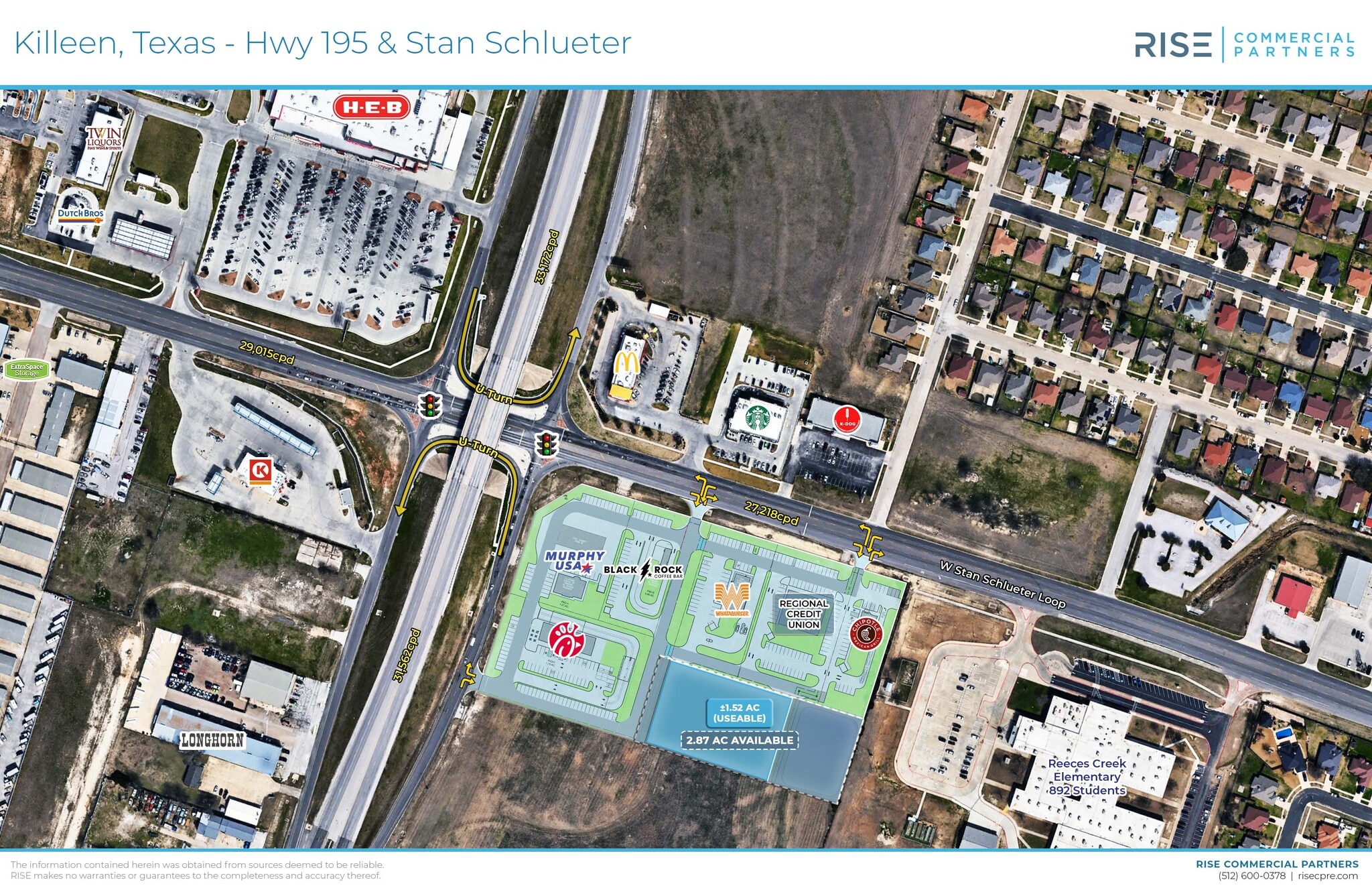 Highway 195 & Stan Schlueter Loop, Killeen, TX for lease Aerial- Image 1 of 3