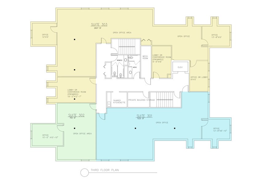 929 W University Dr, Rochester, MI à louer - Plan d’étage - Image 2 de 9