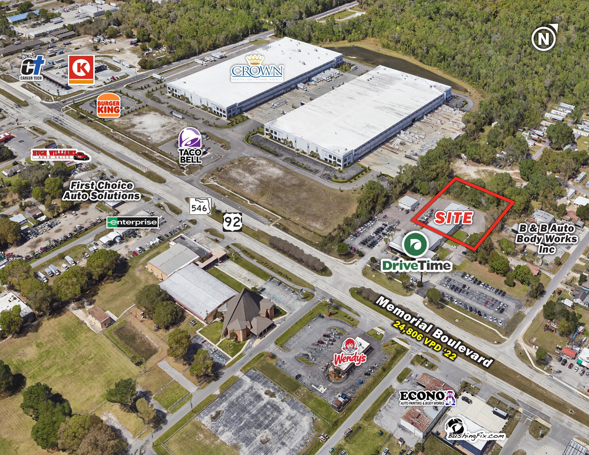 1825 W Memorial Blvd, Lakeland, FL à louer Photo principale- Image 1 de 3