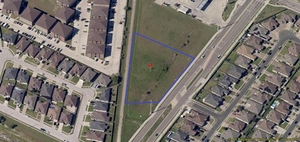 3833 Rodd Field Rd, Corpus Christi, TX - Aerial  map view