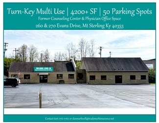 More details for 270 Evans Ave, Mount Sterling, KY - Office for Lease