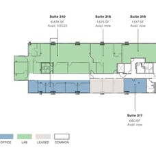 3030 Bunker Hill St, San Diego, CA à louer Plan d  tage- Image 1 de 1