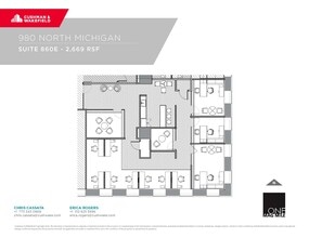 980 N Michigan Ave, Chicago, IL for lease Floor Plan- Image 1 of 1