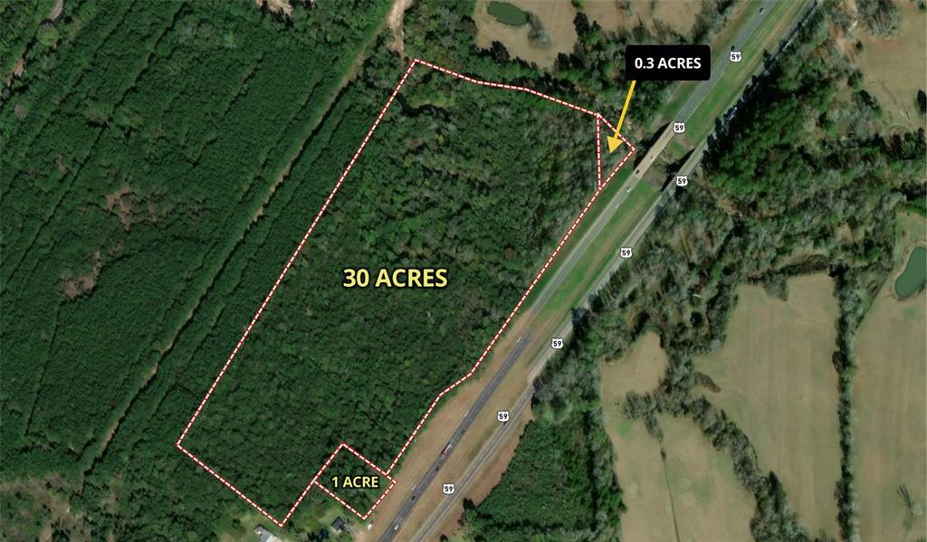 N US Highway 59, Livingston, TX for sale Aerial- Image 1 of 21