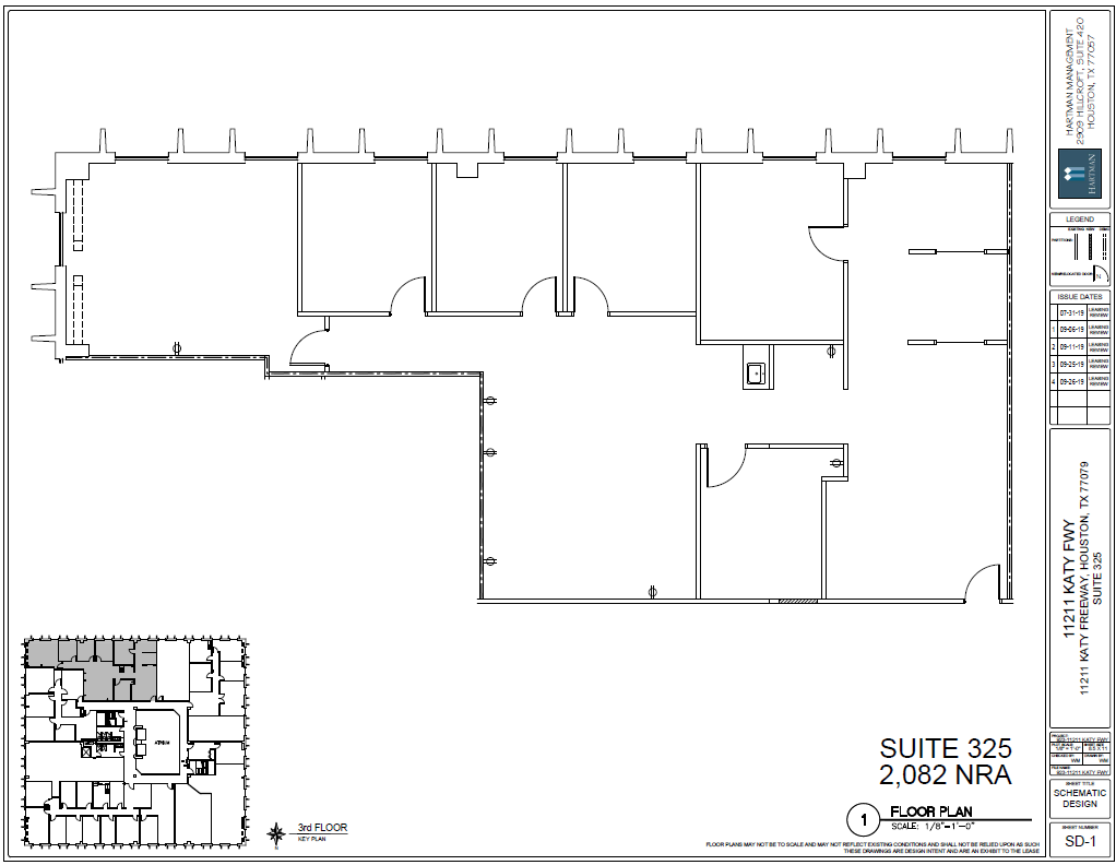11211 Katy Fwy, Houston, TX for lease Floor Plan- Image 1 of 1