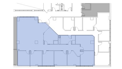 429 N Pennsylvania St, Indianapolis, IN à louer Plan de site- Image 1 de 1