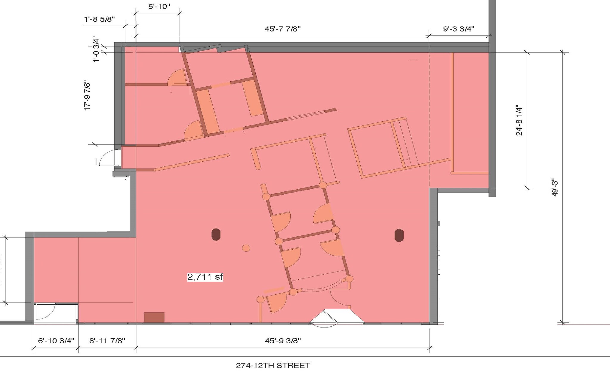 1200-1299 Harrison St, Oakland, CA à louer Plan d’étage- Image 1 de 5