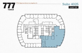 777 S Figueroa St, Los Angeles, CA for lease Floor Plan- Image 1 of 1