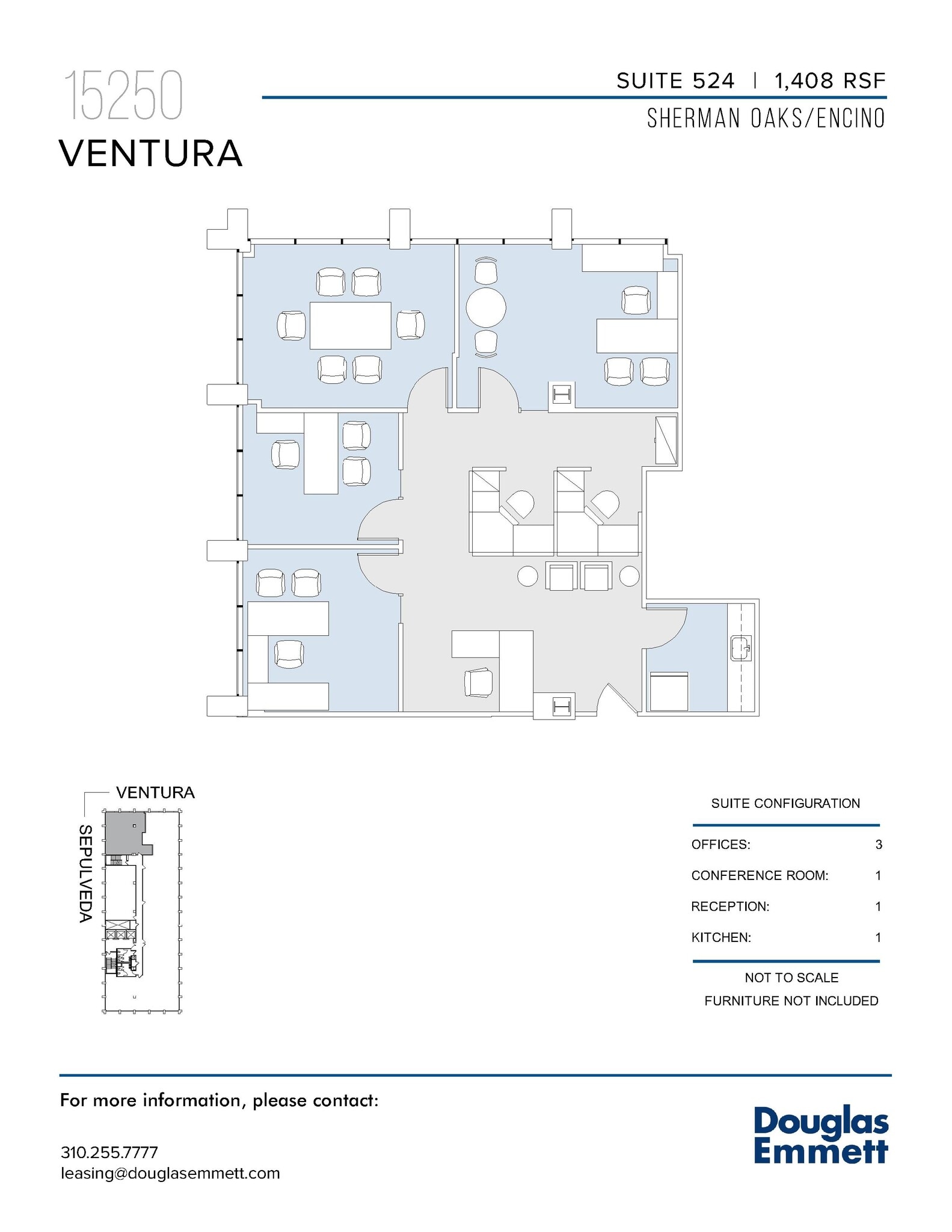 15250 Ventura Blvd, Sherman Oaks, CA for lease Floor Plan- Image 1 of 1