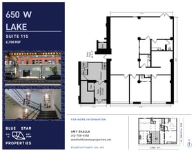650 W Lake St, Chicago, IL à louer Plan d’étage- Image 1 de 1