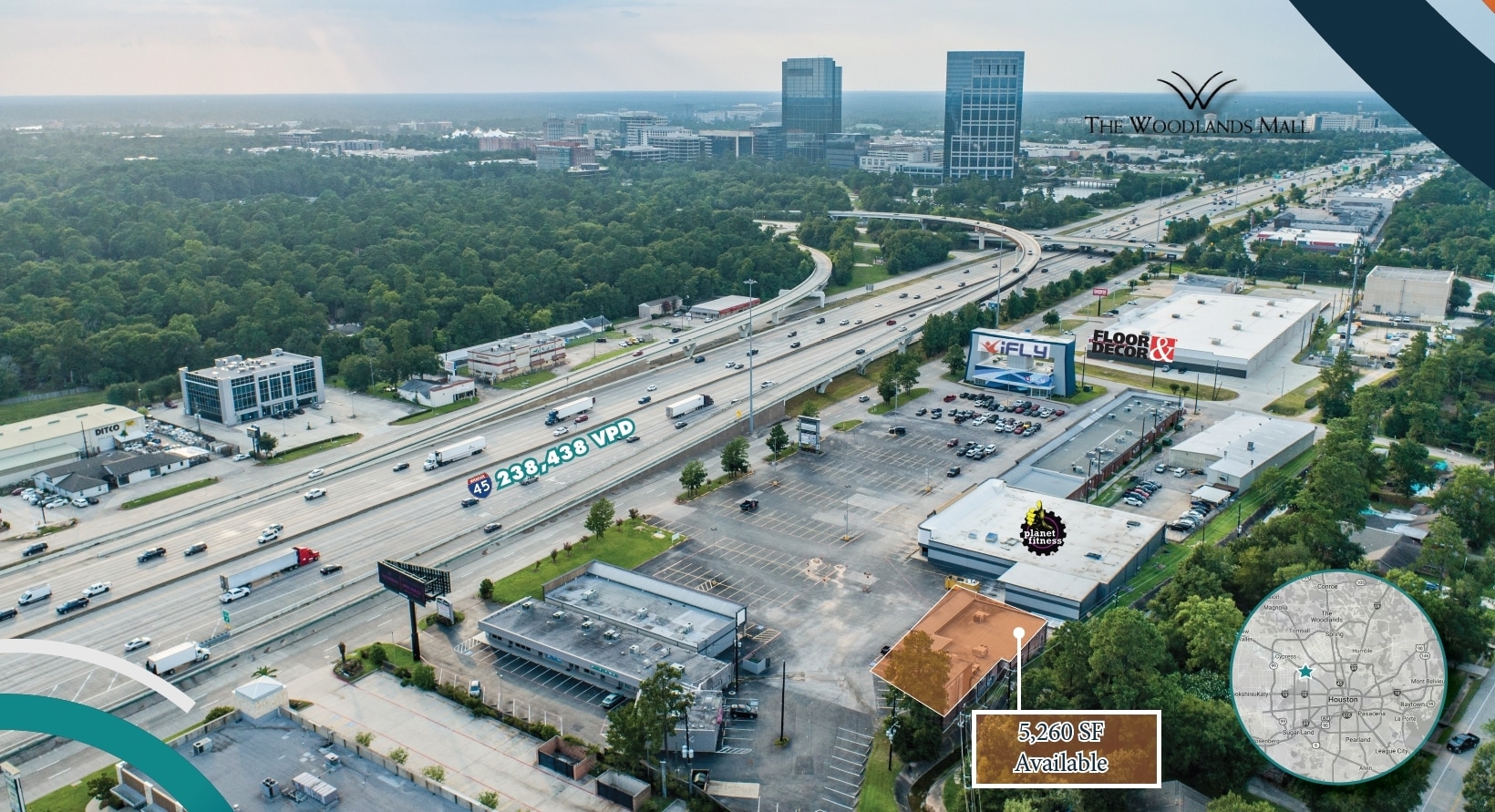 26824-26850 IH-45 Fwy, Spring, TX à louer Photo du bâtiment- Image 1 de 2