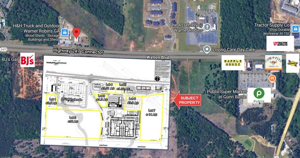 6110 Watson Blvd, Byron, GA for sale - Building Photo - Image 2 of 5