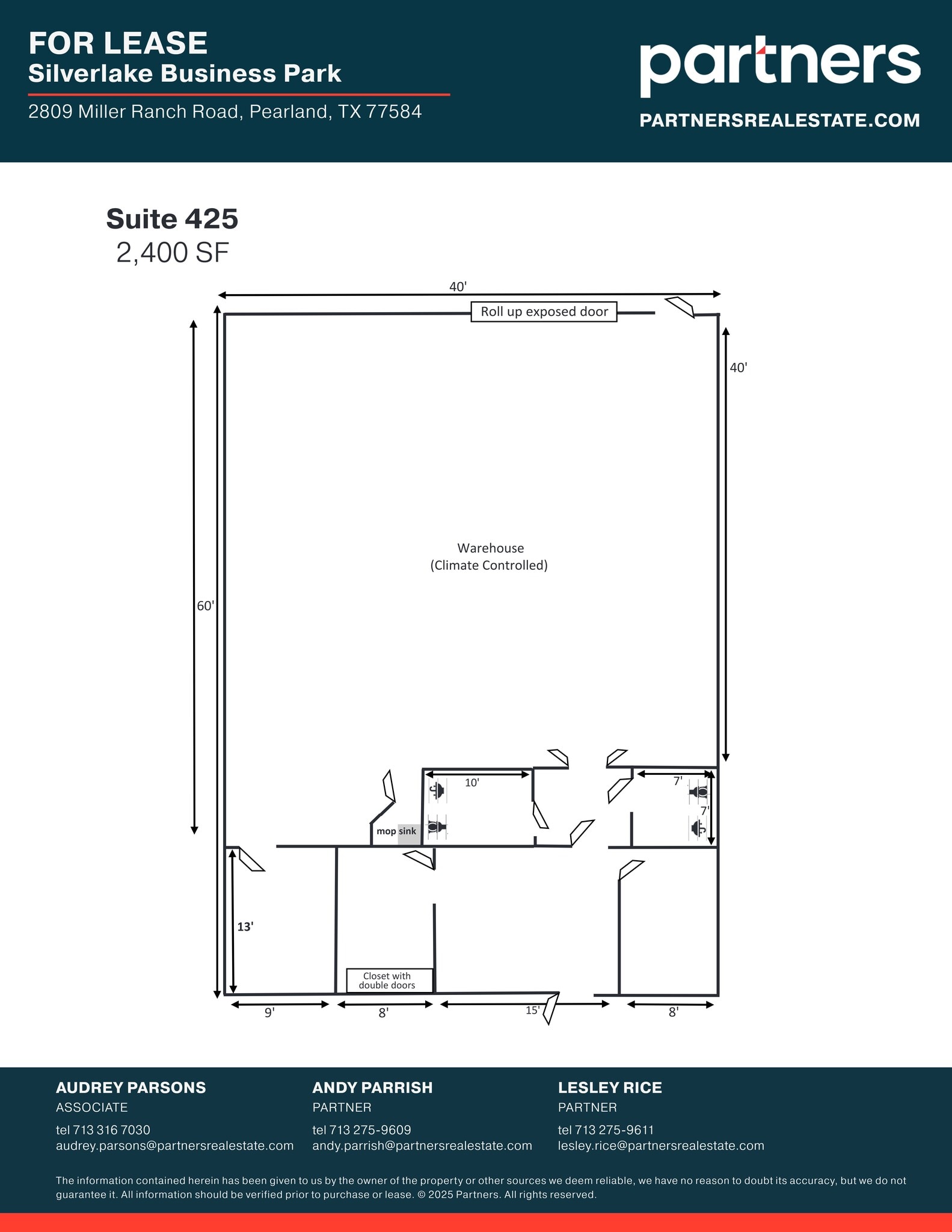 2825 Miller Ranch Rd, Pearland, TX for lease Site Plan- Image 1 of 1
