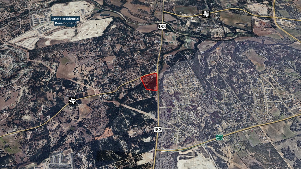 Hwy 183 & RM 1869, Liberty Hill, TX for sale - Building Photo - Image 2 of 5