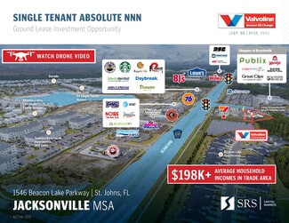 Plus de détails pour 1546 Beacon Lake Pkwy St, Saint Augustine, FL - Commerce de détail à vendre