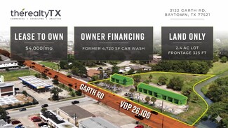 Plus de détails pour 3122 Garth Rd, Baytown, TX - Terrain à vendre
