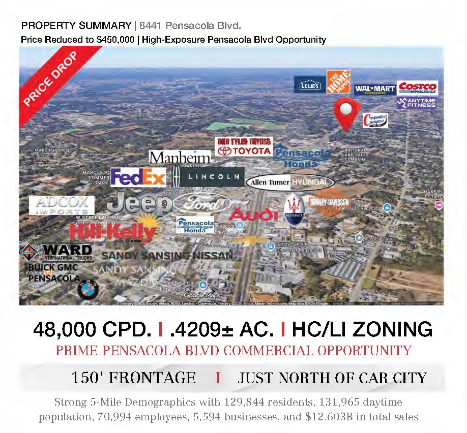 8441 Pensacola Blvd, Pensacola, FL for sale Building Photo- Image 1 of 9