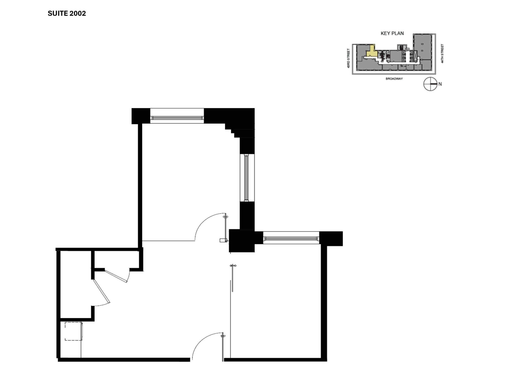1501 Broadway, New York, NY for lease Floor Plan- Image 1 of 1