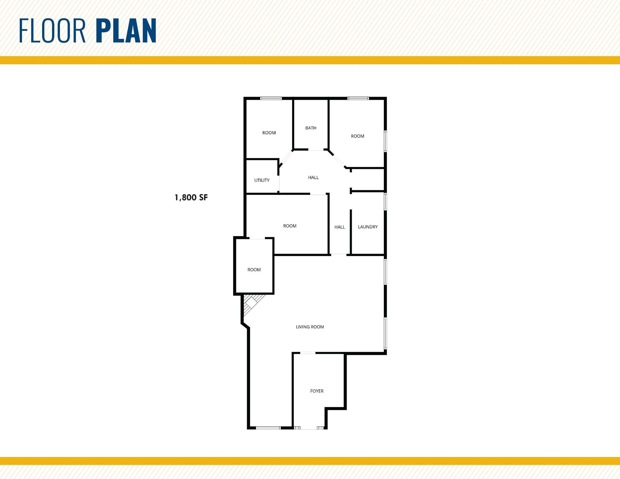 10 S Main St, Bel Air, MD à louer Plan d’étage- Image 1 de 1