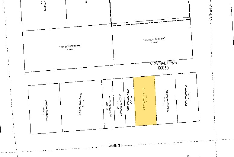 110 W Main St, Grand Prairie, TX à louer - Plan cadastral - Image 2 de 13