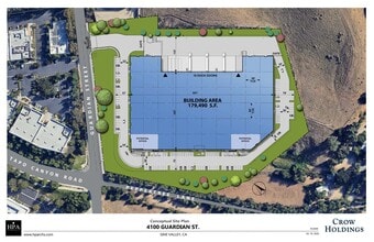 4100 Guardian St, Simi Valley, CA à louer Plan de site- Image 1 de 1